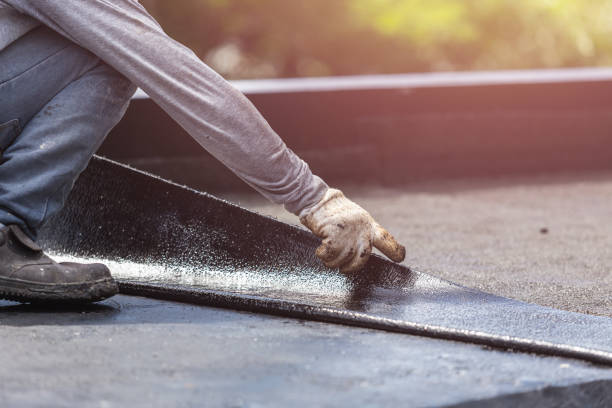 Professional Basement Waterproofing technician working in Waukesha, WI